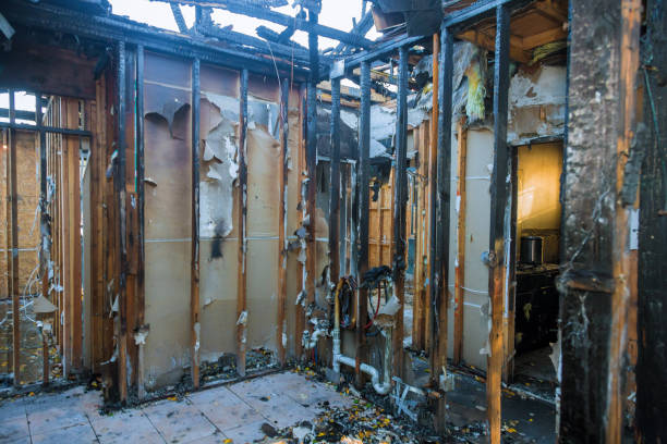 Professional Emergency Fire Cleanup technician working in Somerset, PA